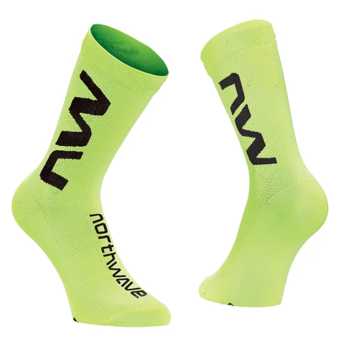 Zokni NORTHWAVE EXTREME AIR FLUO SÁRGA/FEKETE