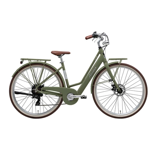 ADRIATICA E-RETRO e-bike női 28" zöld