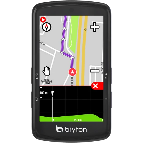 Bryton Rider S810 T GPS komputer szett HRM/CAD/SPD