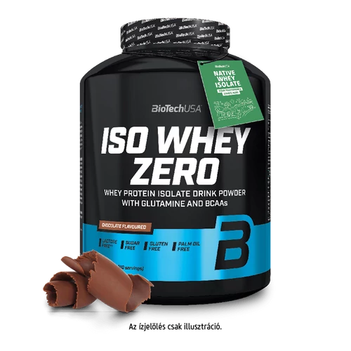 Iso Whey Zero prémium fehérje - 2270 g eper