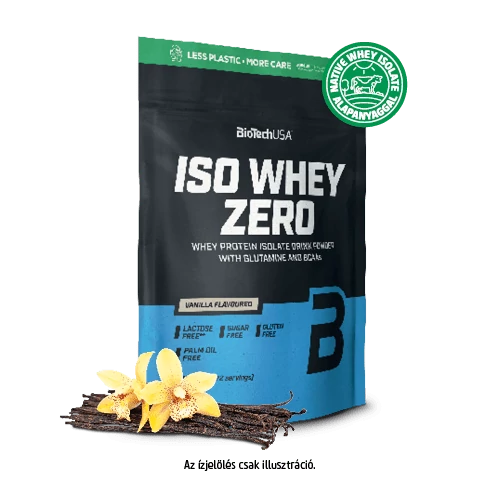 Iso Whey Zero prémium fehérje papírzsákban - 1816 g eper