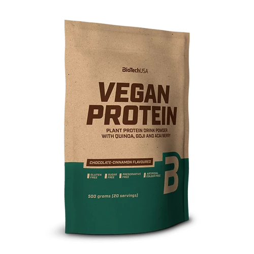 Vegan Protein, fehérje vegánoknak - 500 g csokoládé-fahéj