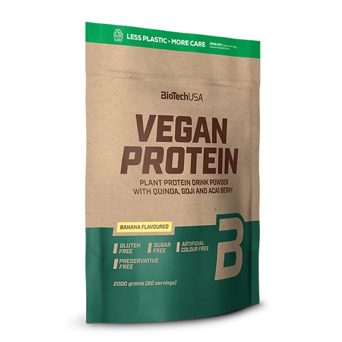 Vegan Protein, fehérje vegánoknak - 2000 g vaníliás sütemény