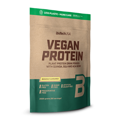 Vegan Protein, fehérje vegánoknak - 2000 g banán