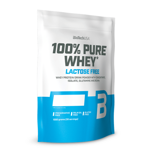 100% Pure Whey Laktózmentes - 1000 g eper