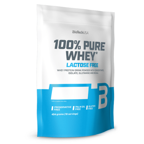100% Pure Whey Laktózmentes - 454 g eper