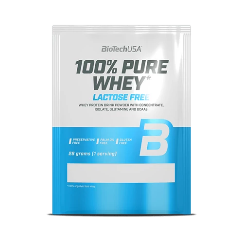 100% Pure Whey Laktózmentes - 28 g eper 10 db/csomag