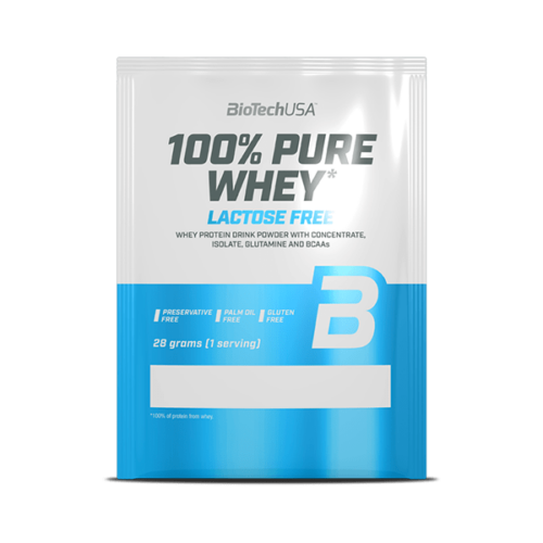 100% Pure Whey Laktózmentes - 28 g eper 10 db/csomag