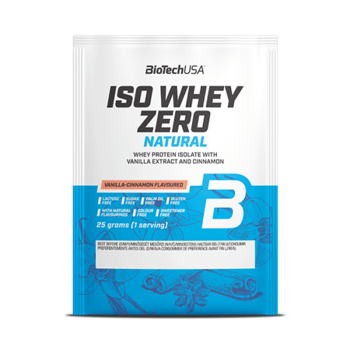 Iso Whey Zero Natural italpor - 25 g vanília fahéj 10 db/csomag