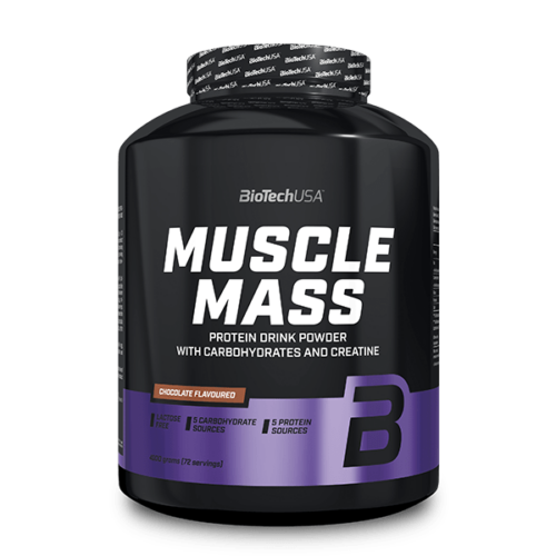 Muscle Mass szénhidrát- és fehérjetartalmú italpor - 4000 g csokoládé