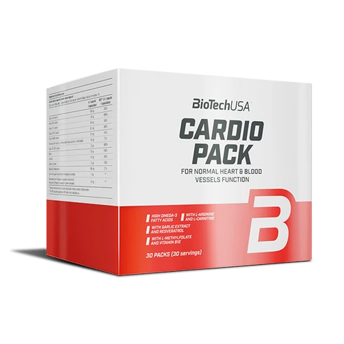 Cardio Pack étrend–kiegészítő csomag - 30 tasak