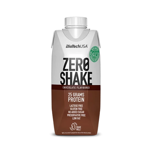 Zero Shake fehérjeital 330 ml csokoládé 15 db/karton