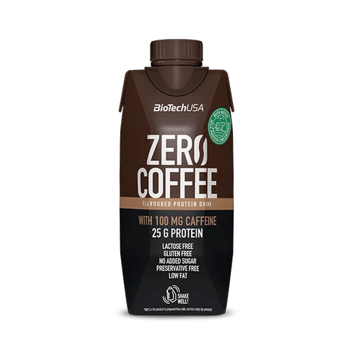 Zero Coffee fehérjeital 330 ml caffé latte 15 db/karton