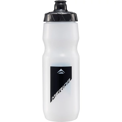 Kulacs MERIDA átlátszó, 800ml (fekete design) - zárókupakkal - 4070