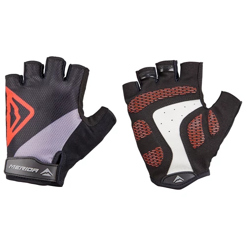 Kesztyű MERIDA CLASSIC GEL rövid L fekete-piros