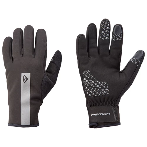 Kesztyű MERIDA WINTER GEL hosszú XL fekete-szürke