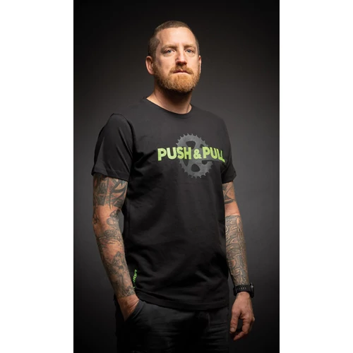 Polo MERIDA PUSH&PULL rövid fekete