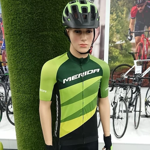 Mez MERIDA CX DESIGN PRO rövid XXL zöld fekete végig cipzár - 740703-1015