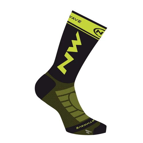 Zokni NORTHWAVE EXTREME LIGHT PRO M (40-43) fekete/limefluo