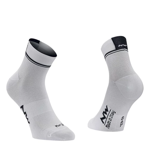 Zokni NORTHWAVE LOGO2 L(44-47) fehér/fekete
