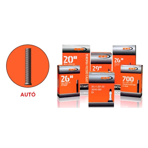 Belső CST 27,5x1,75-2,125 SV autó sz.