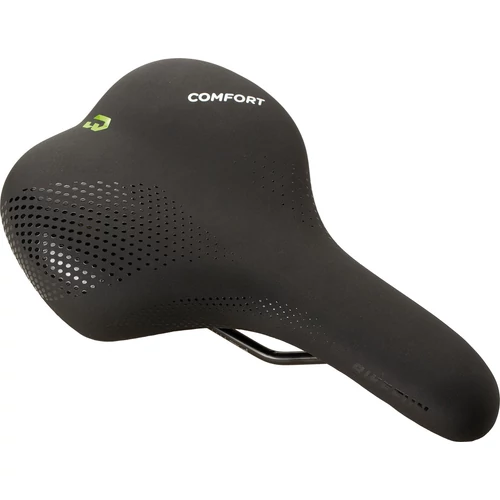 Nyereg BIKEFUN LAUSANNE Comfort trekking ffi fekete Memory Foam