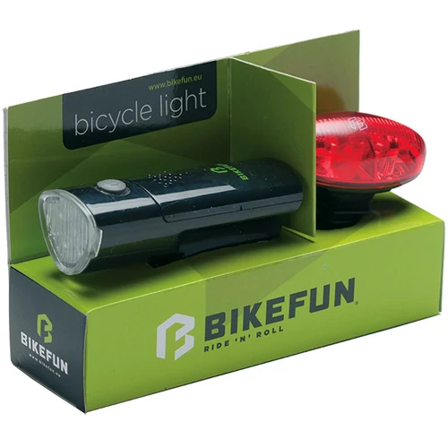 Lámpa BIKEFUN LINK szett E+H 5+4 LED - JY-369+JY-388R