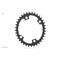 Lánckerék Országúti OVAL 110BCD asszim Shimano 9100/8000 4 lyukas fekete 36T