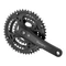 Prowheel hajtómű mtb alu 28/38/48t 170m swift-201, fekete hajtókar láncvédő nélkül