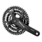 Suntour hajtómu alu 26/36/48t 170mm prowheel zephyr-701 fekete tengelyhossz 113mm