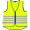 ABUS Lumino fényvisszaverős ruházat, Lumino neon sárga mellény L