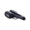 BSD-111 kerékpáros nyereg SportPlus ergonomikus, emlékező szivacsos, acél pálca, 170mm széles, fekete