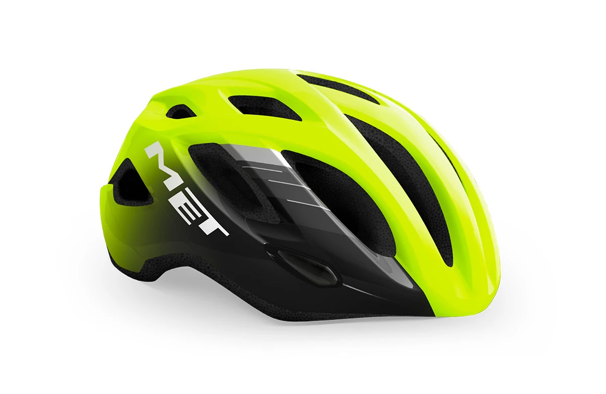 MET Idolo normál sisak [fényes fluo sárga-fekete, 60-64 cm (XL)]