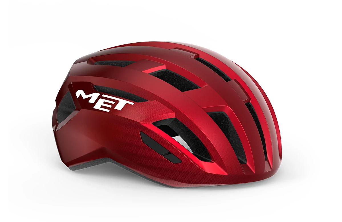 MET Vinci Mips normál sisak [fényes metálpiros, 58-61 cm (L)]