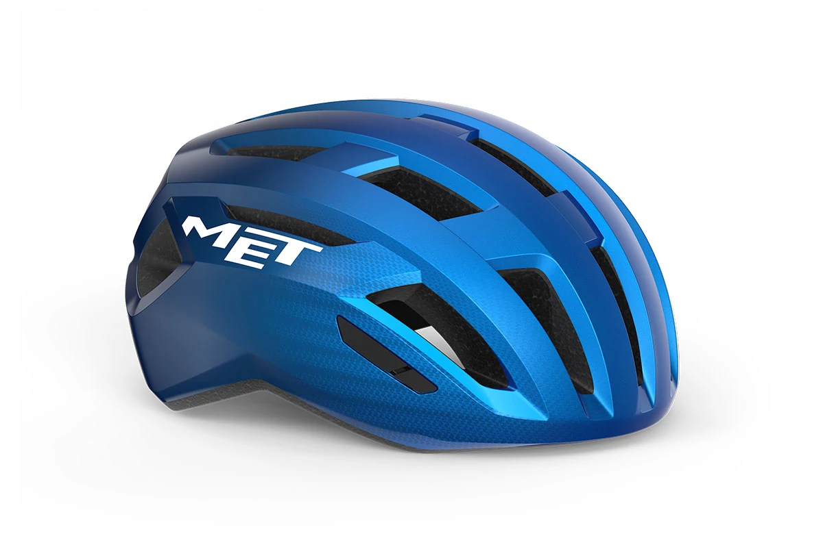 MET Vinci Mips normál sisak [fényes metálkék, 58-61 cm (L)]