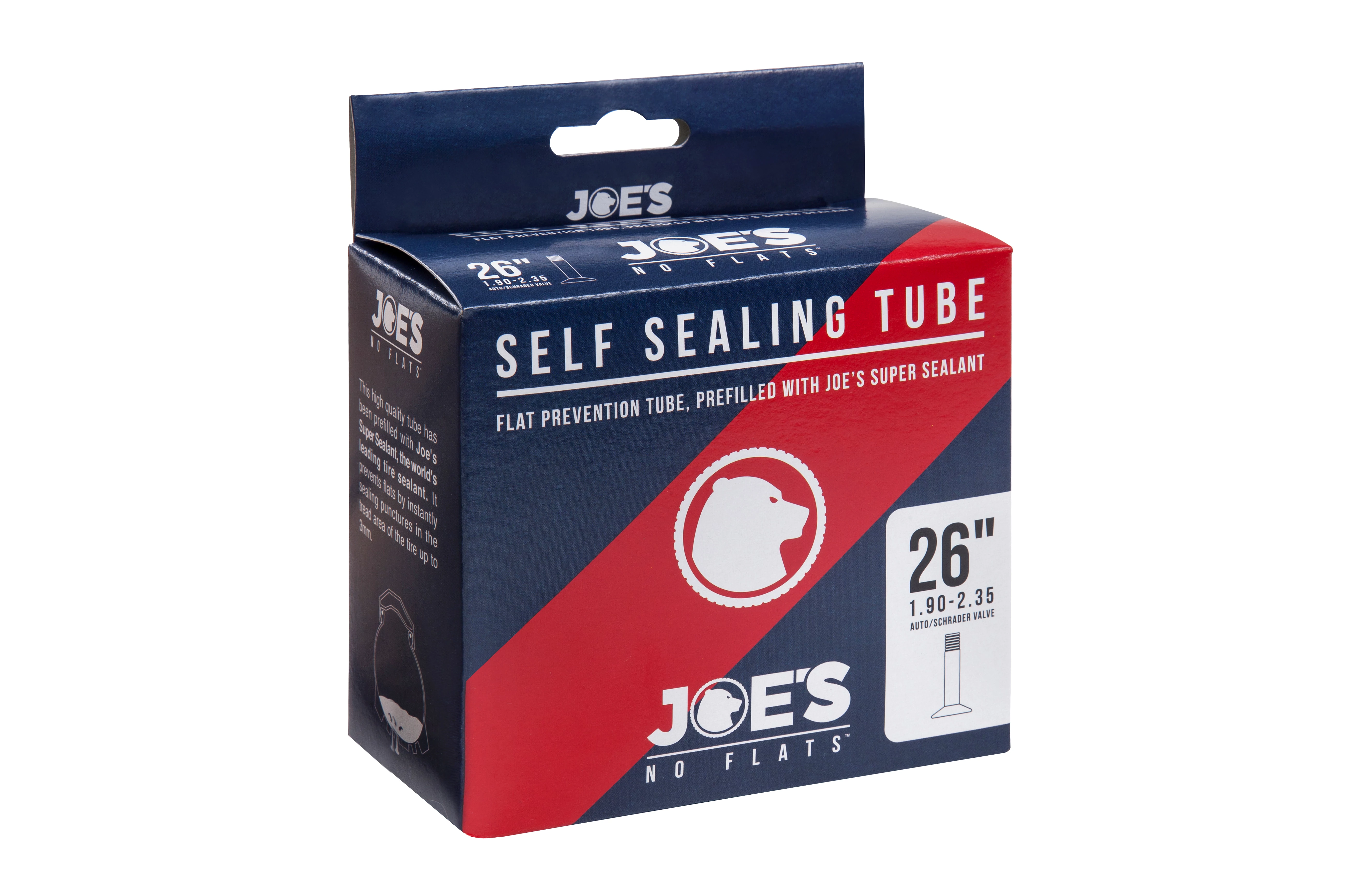 Joe's No-Flats Self Sealing Tube Standard FV 700X18-25C kerékpár belső [szingó, 60 mm]