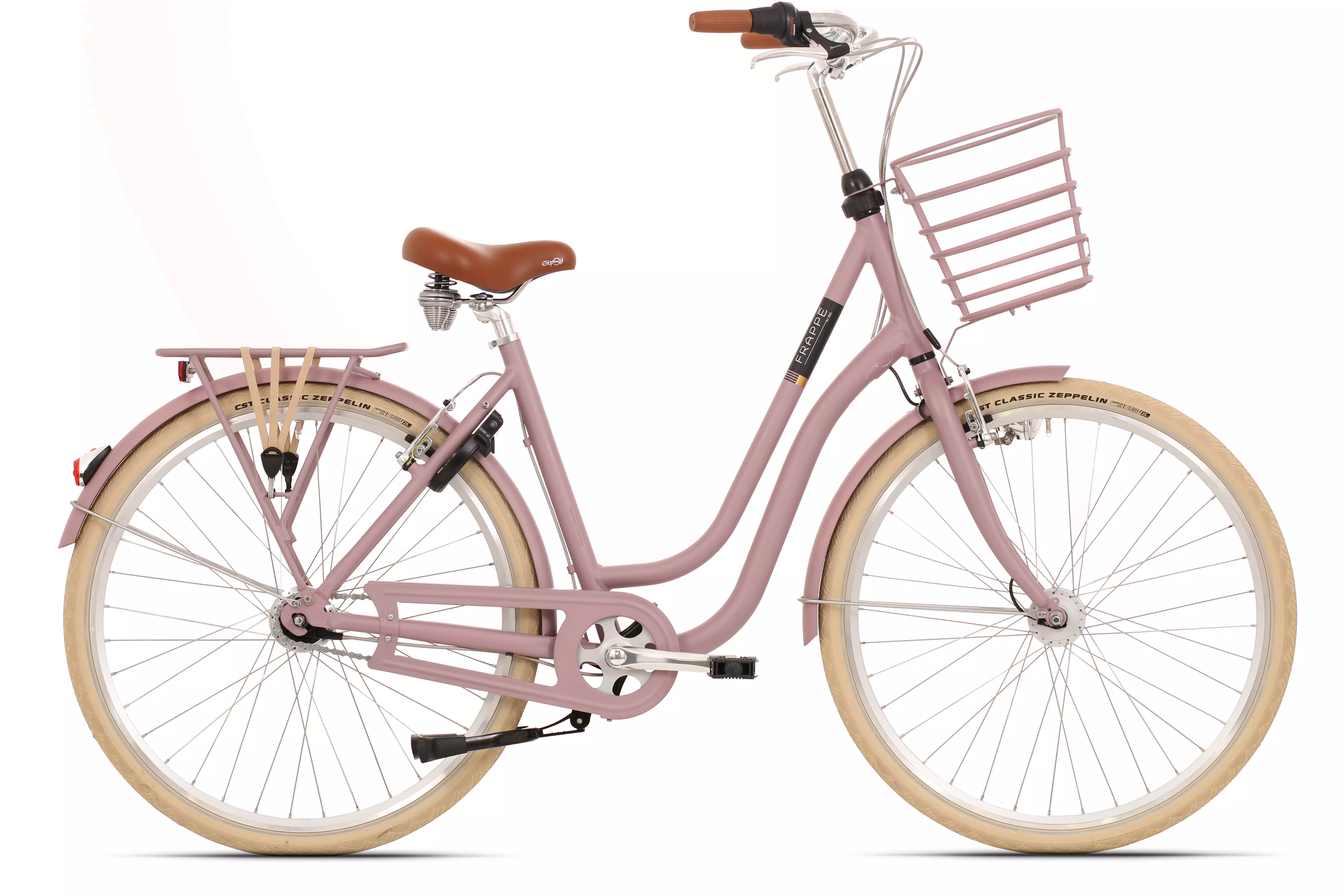 Frappé FCL 350 női városi kerékpár [50 cm, matt pink]