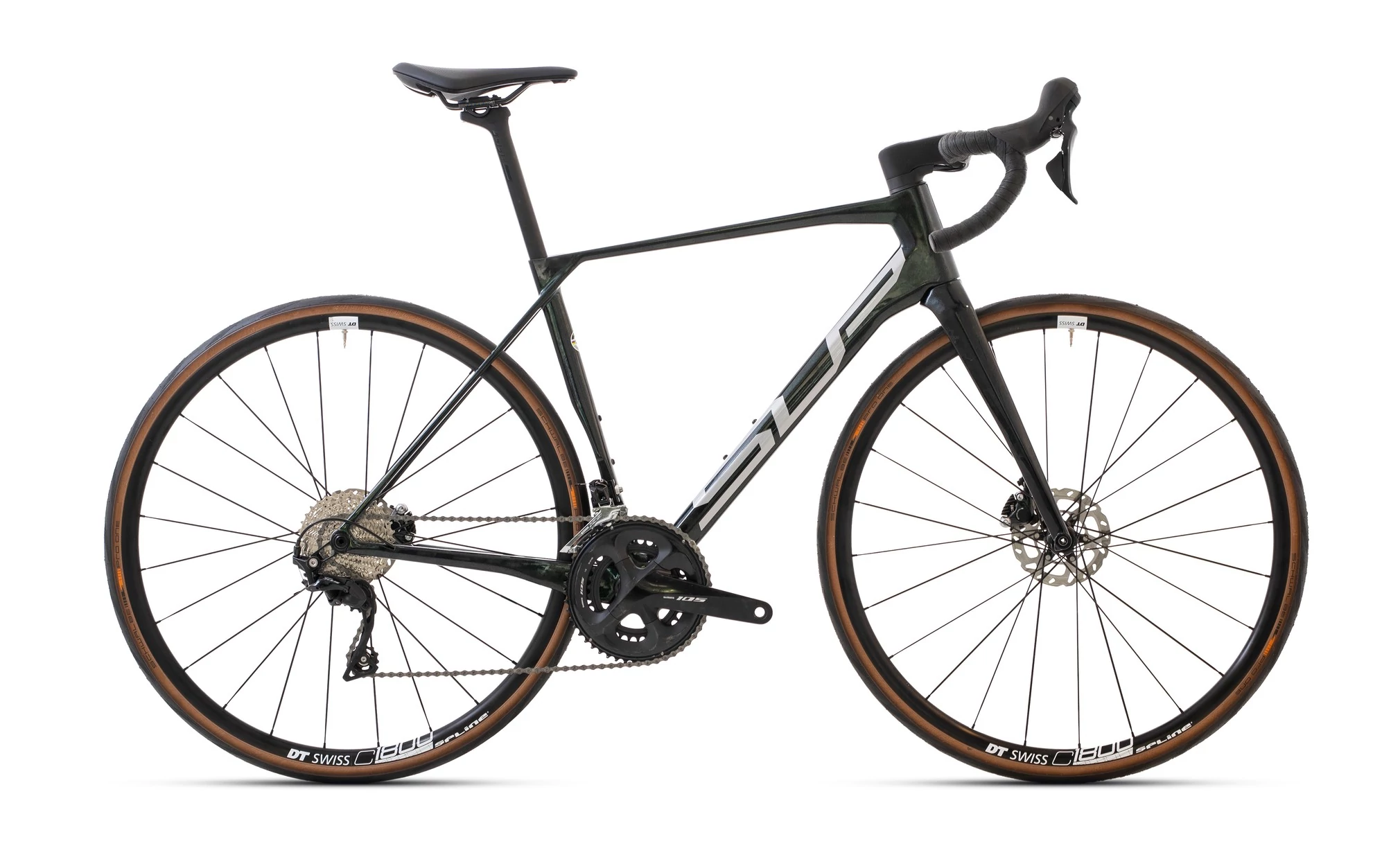 Superior X-ROAD Team Comp országúti kerékpár [54 cm (M), fényes fekete]