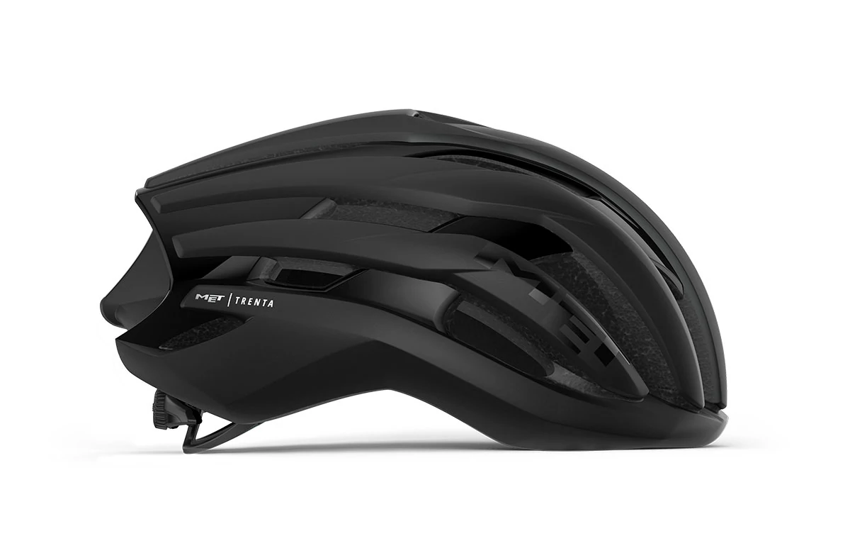 MET Trenta Mips kerékpáros sisak [matt fekete-fényes fekete, 52-56 cm (S)]