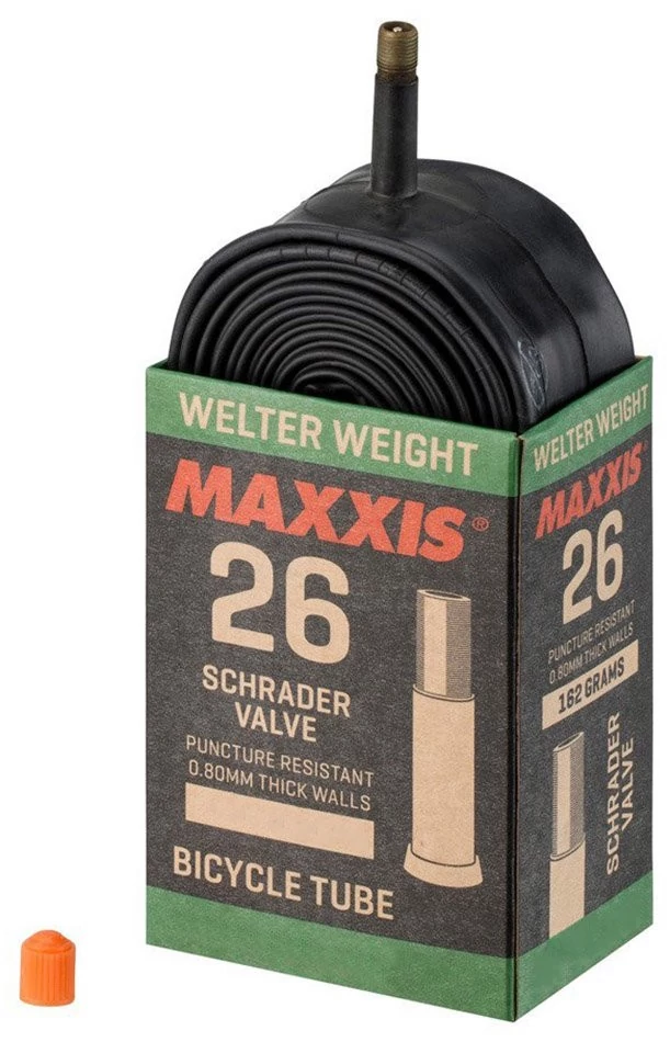 Belső Maxxis 26x1.5/2.5 WELTER WEIGHT Autó szelepes 48mm 165g doboz nélkül