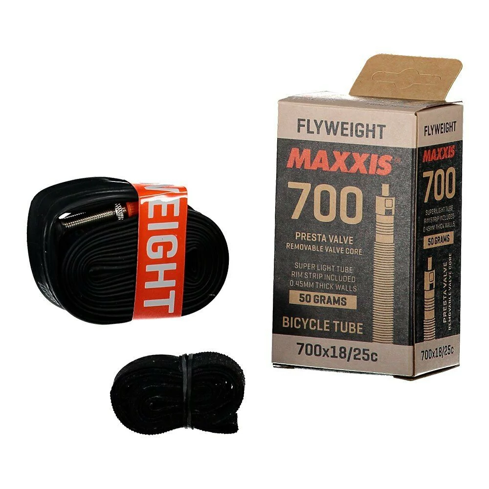 Belső Maxxis 700x18/25C FLYWEIGHT Preszta 48mm szelepes 51g