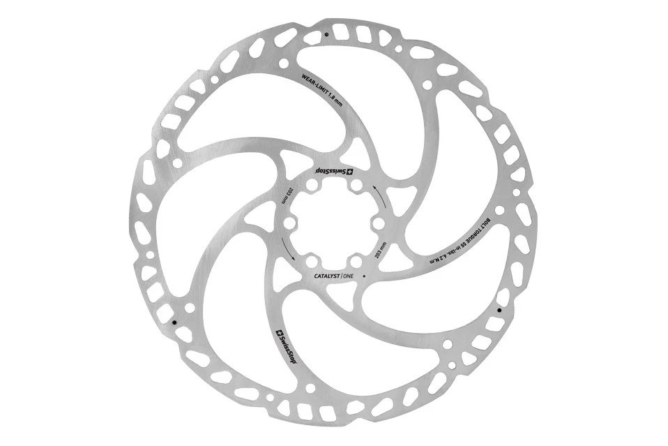 Fékhez SwissStop Catalyst ONE 6 csavaros féktárcsa 203mm