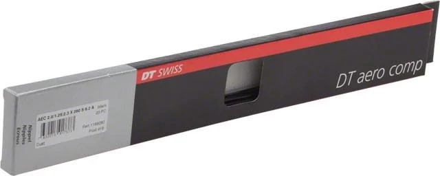 Küllő DT Swiss Aero comp egyenes 2.0/2.3/1,25x260 fekete