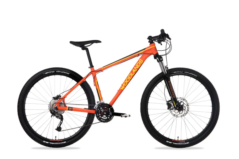 Csepel Woodlands pro 27,5/18 mtb kerékpár 2.1 27sp m narancs nar ys7421