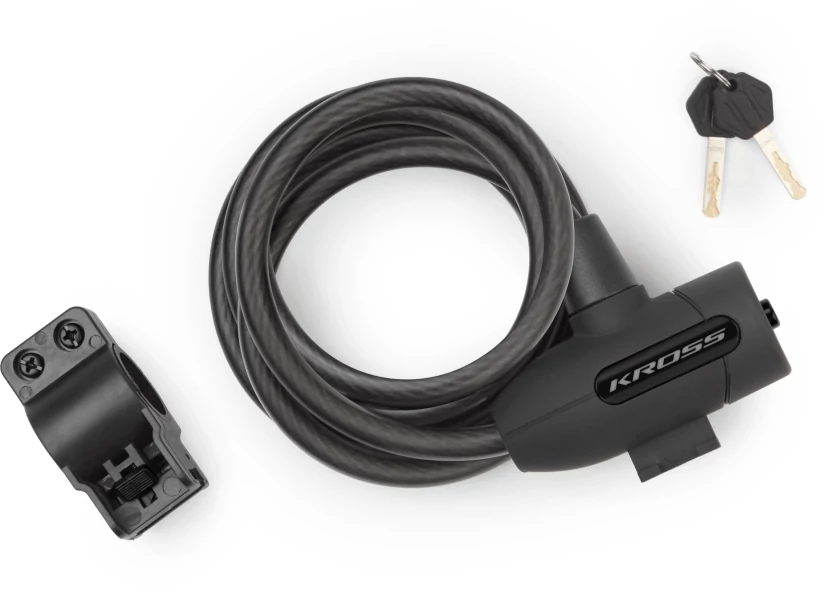 Kross SPIRAL CABLE LOCK KZK 200L w/K