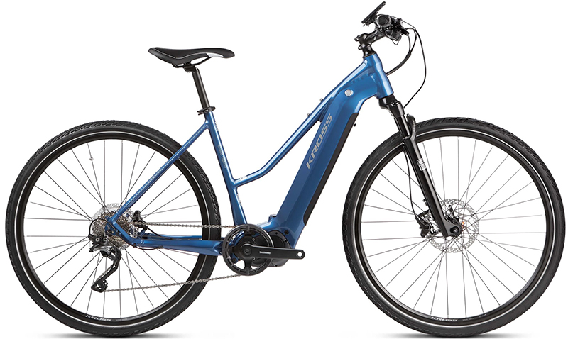 Kross Evado Hybrid 6.0 D 28 M elektromos Trekking kerékpár blu g