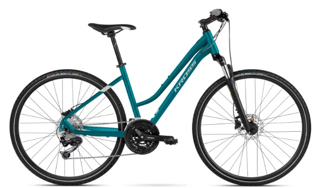 Kross Evado 3.0 D női Cross trekking kerékpár 28 L tur_sil g