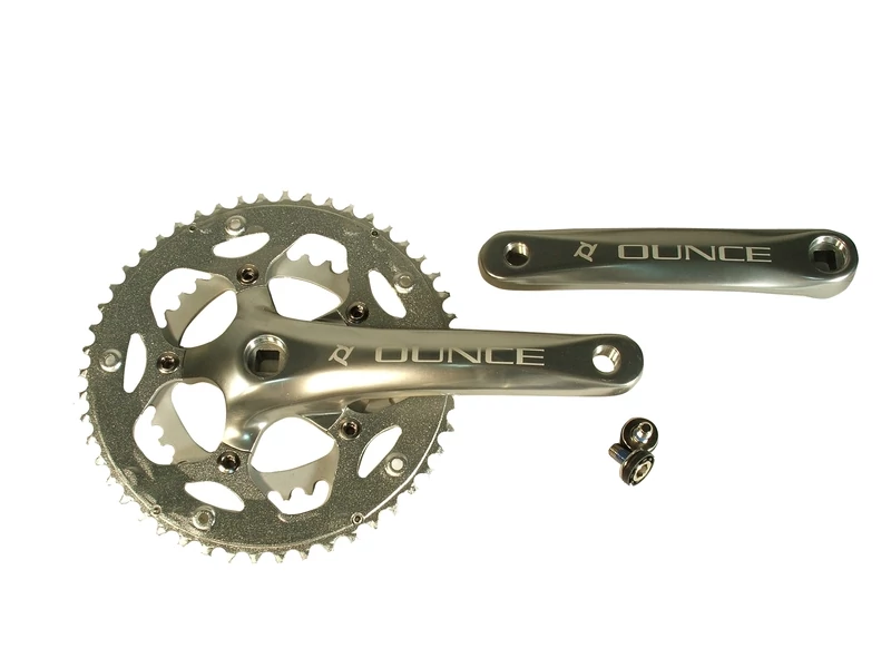 Hajtómű verseny alu 34/50t 172 ounce-522c, ezüst, hi-polish crank