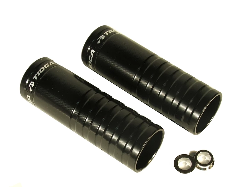 Bmx kilépő acél 14-es tengely fekete, 110x38mm tioga