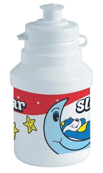 Polisport kulacs 300ml sleepy bear piros fehér polisport